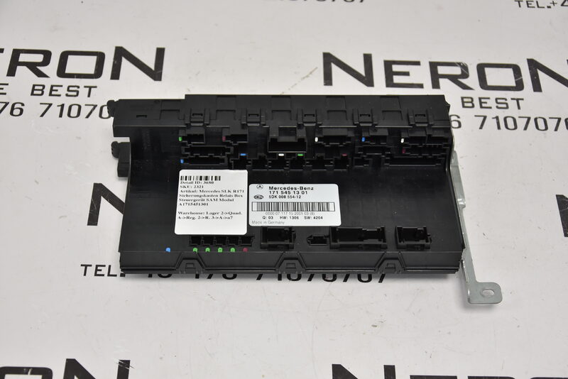 Mercedes SLK R171 Sicherungskasten Relais Box Steuergerät SAM Modul A1715451301 Bild 2