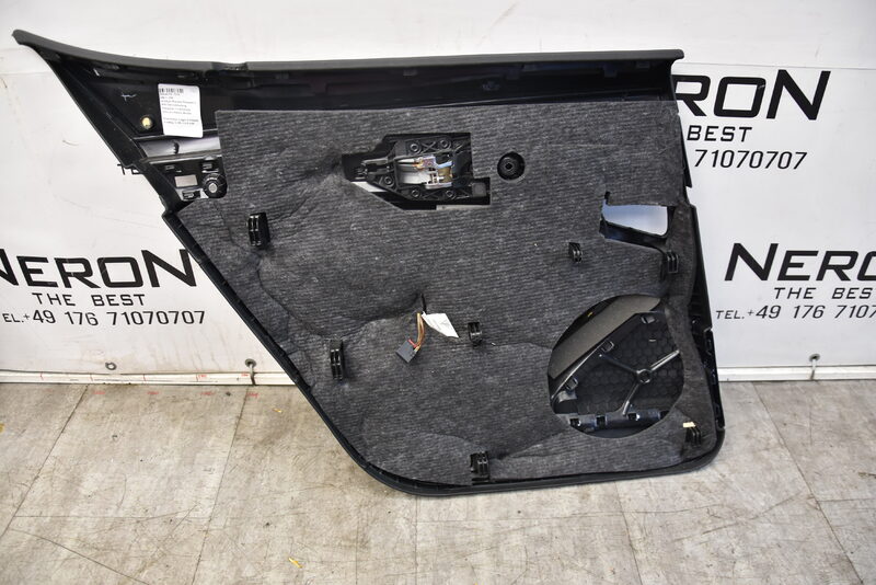 Porsche Panamera 970 Türverkleidung Türpappe Verkleidung Schwarz Hinten Rechts Bild 4