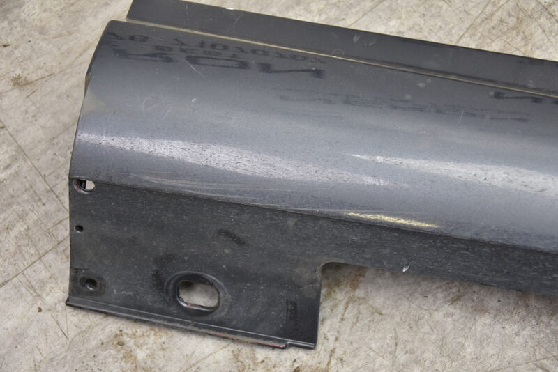 Mercedes C Klasse Kombi W204 AMG Seitenschweller 755 Tenorit Grau Bild 2