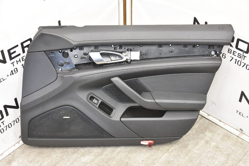 Porsche Panamera 970 Türverkleidung Verkleidung Schwarz Vorne Rechts 97055572200