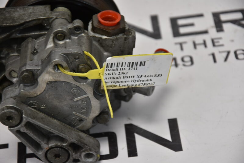 BMW X5 4.6is E53 Servopumpe Hydraulik Pumpe Lenkung 6756737 Bild 6