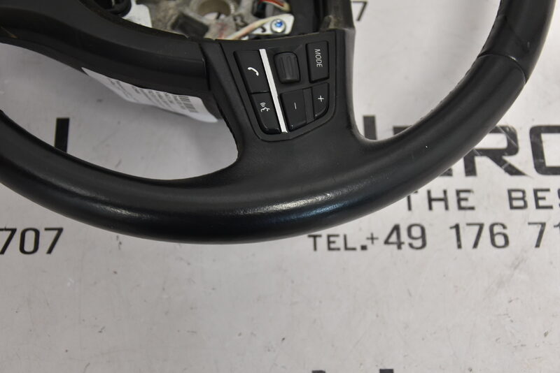 BMW 5er F10 F01 F02 F11 F18 Lenkrad Leder Multifunktion Schwarz 9229480 Bild 6