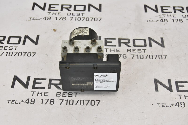 Mercedes SLK R171  ABS / ESP Steuergeräte Hydraulikblock A0345455932