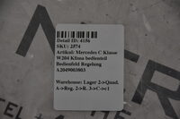 Mercedes C Klasse W204 Mopf Klima bedienteil Bedienfeld Regelung  A2049003803 Bild 5
