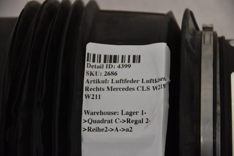 Luftfeder Luftkisen Rechts Mercedes CLS W219 W211 Bild 3