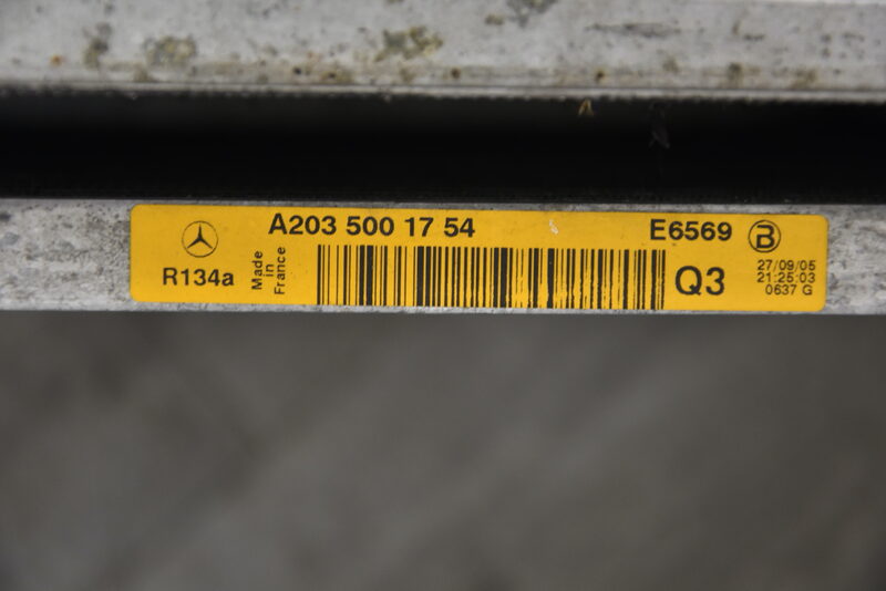Mercedes SLK 280 R171 W209 Kühler Paket Wasser Klima Lüfter Bild 3