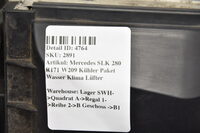 Mercedes SLK 280 R171 W209 Kühler Paket Wasser Klima Lüfter Bild 5