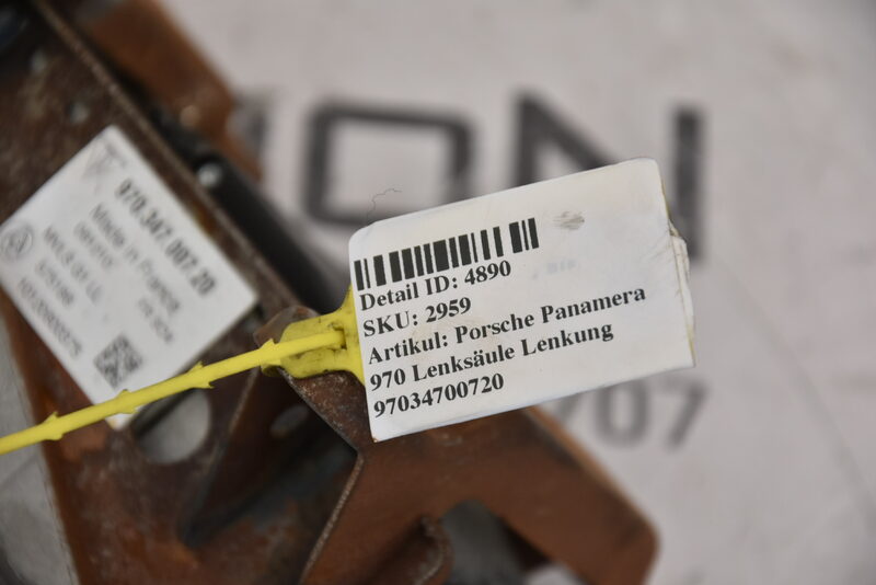 Porsche Panamera 970 Lenksäule Lenkung 97034700720 Bild 6