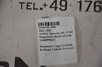 Mercedes ML W164 Wagenheber Bordwerkzeug A1648990614 Bild 4
