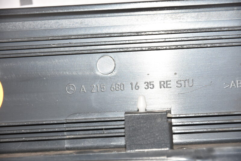 Mercedes CL C215 W215 Einstiegsleiste Schweller Verkleidung Rechts A2156801635 Bild 4