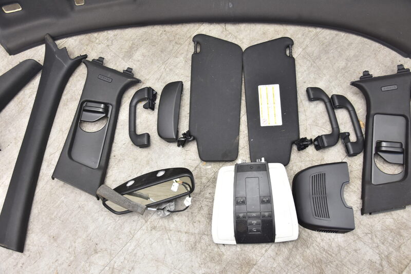 Mercedes C Limo W204 Dachhimmel Himmel Schwarz Set A2046906550 Bild 3