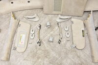 Mercedes CL W215 Dachhimmel Himmel Grau Alcantara Set A2156900250 Bild 3