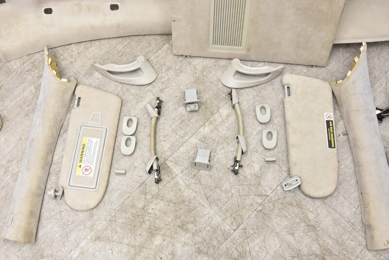 Mercedes CL W215 Dachhimmel Himmel Grau Alcantara Set A2156900250 Bild 3