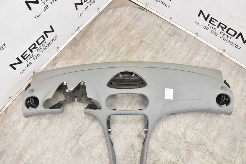 Mercedes SL R230 Armaturenbrett Cockpit Verkleidung Grau Leder Bild 2
