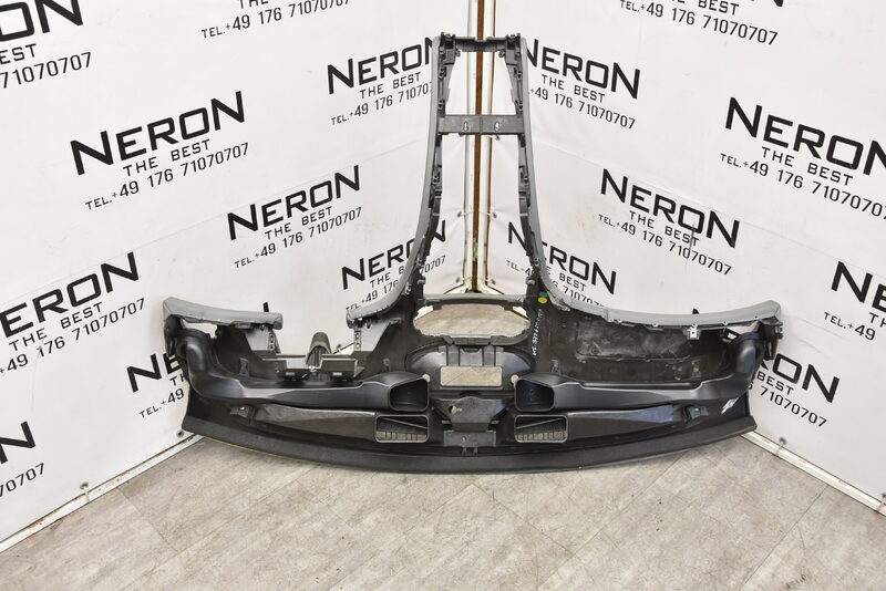 Mercedes SL R230 Armaturenbrett Cockpit Verkleidung Grau Leder Bild 3