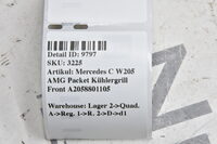Mercedes C Klasse W205 AMG Packet Kühlergrill Front A2058801105 Bild 4