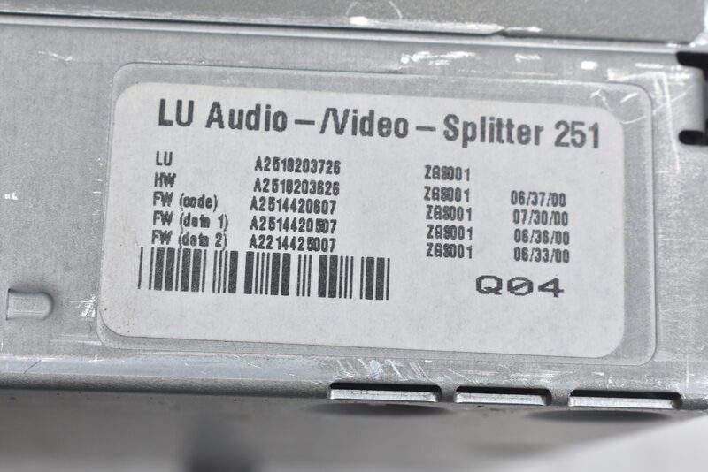 Mercedes ML W164 X164 W251 CD Wechsler A2518203726 Bild 7