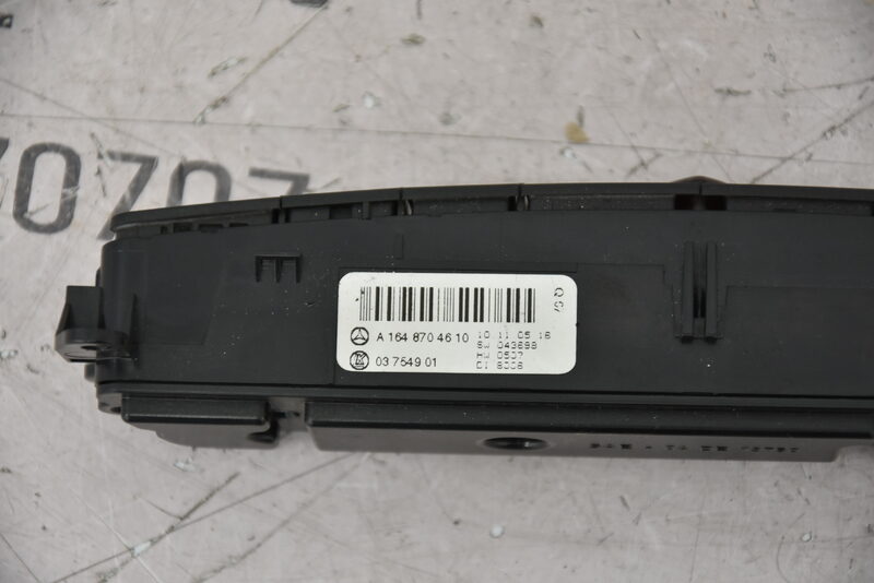 Mercedes ML W164 Schalterleiste Schalterblock Bedienfeld A1648704610 Bild 3