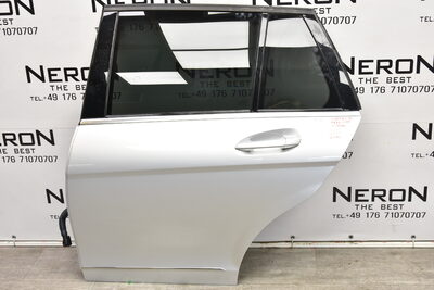Mercedes C Klasse Kombi W204 Tür Hinten Links 775 iridiumsilber