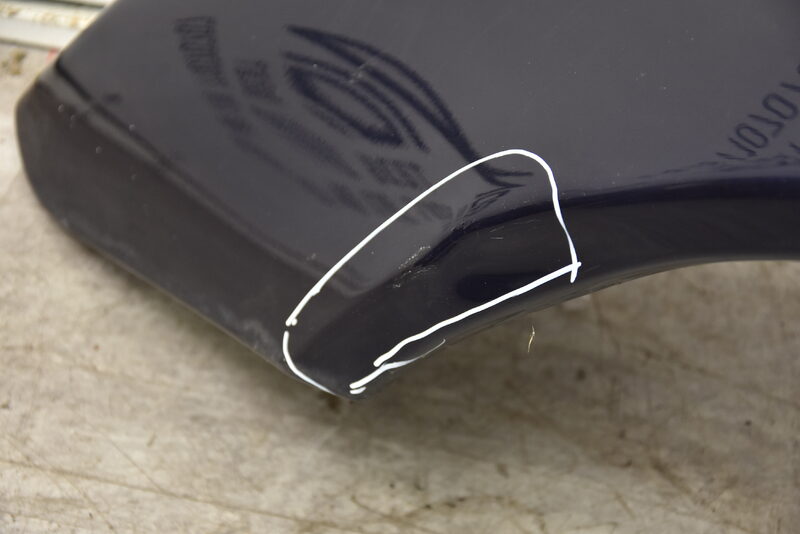 Mercedes SL R230 Kotflügel Vorne Links 359 tansanitblau Bild 2