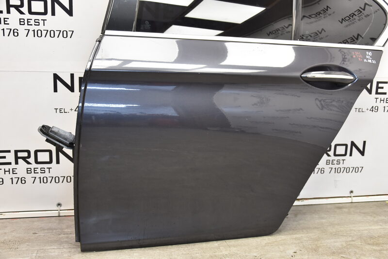 BMW 5er Limousine F10 Tür Hinten Links B90 Sophistograu Bild 2