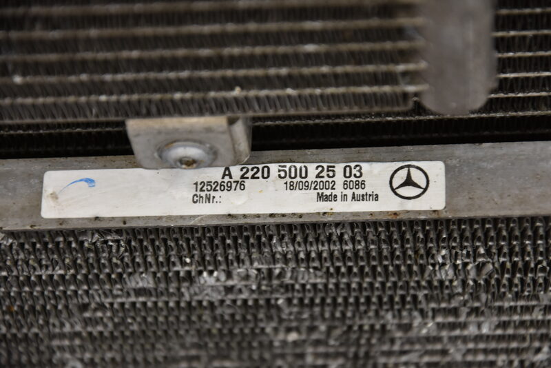Mercedes CL SL 600 55 AMG C215 W215 R230 Kühler Paket Wasser Öl Klima Lüfter Bild 3