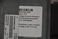 Porsche Panamera 3.6 970 Motorsteuergerät ECU 97061860202 Bild 5