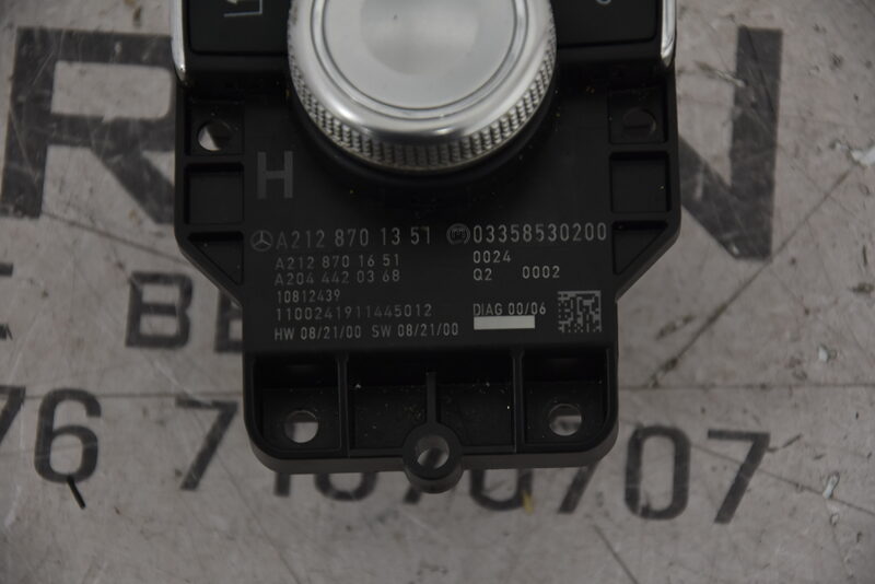 Mercedes E Klasse W212 Drehschalter Bedienfeld Navi Controller A2128701351 Bild 3