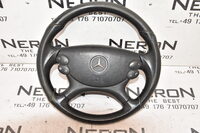 Mercedes CLK W209 E W211 CLS W219 R230 SL AMG Packet Lenkrad Leder Schwarz Bild 1