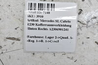 Mercedes SL Cabrio R230 Kofferraumverkleidung Hinten Rechts A2306901241 Bild 6