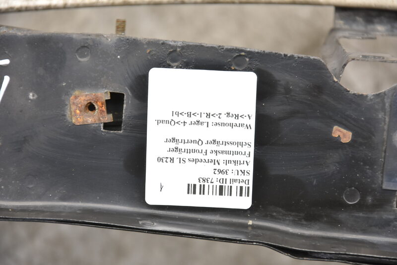 Mercedes SL R230 Frontmaske Frontträger Schlossträger Querträger Bild 7