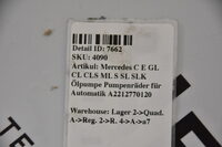 Mercedes C E GL CL CLS ML S SL SLK Ölpumpe Pumpenräder für Automatik A2212770120 Bild 4