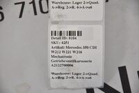 Mercedes 350 CDI W212 W221 W216 Mechatronik Getriebeventilkarosserie A2122700006 Bild 5