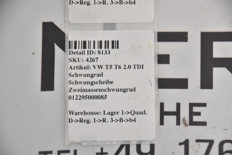 VW T5 T6 2.0 TDI Schwungrad Schwungscheibe Zweimassenschwungrad 012295000085 Bild 7