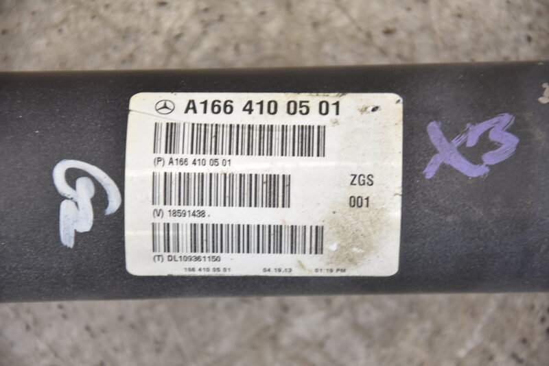 Mercedes GL 450 X166 W166 Automatik Kardanwelle Antriebswelle Vorne A1664100501 Bild 4
