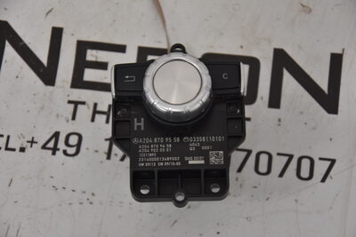 Mercedes W204 X204 W207 W212 Drehschalter Bedienfeld Navi Controller A2048709558