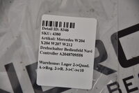 Mercedes W204 X204 W207 W212 Drehschalter Bedienfeld Navi Controller A2048709558 Bild 5
