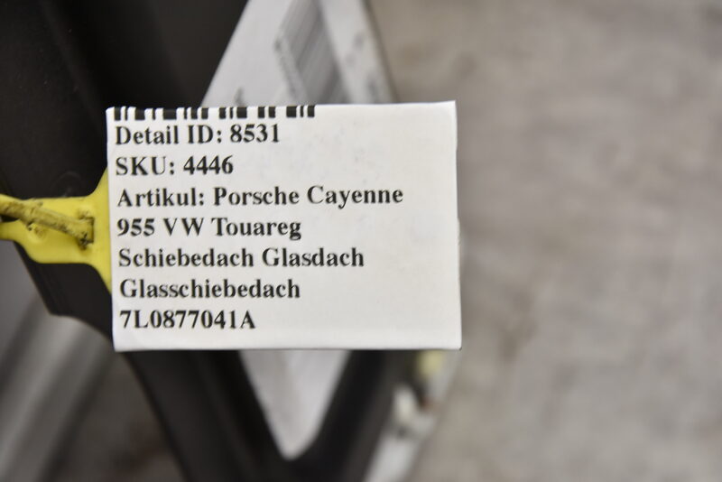 Porsche Cayenne 955 VW Touareg Schiebedach Glasdach Glasschiebedach 7L0877041A Bild 8