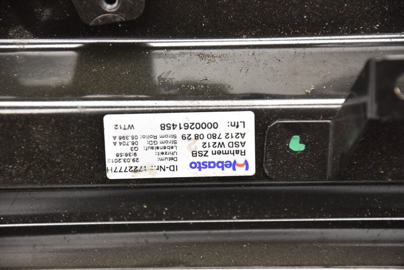 Mercedes E Klasse W212 Limousine Panoramadach Panorama Schiebedach A2127800829 Bild 8