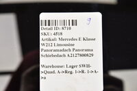 Mercedes E Klasse W212 Limousine Panoramadach Panorama Schiebedach A2127800829 Bild 9