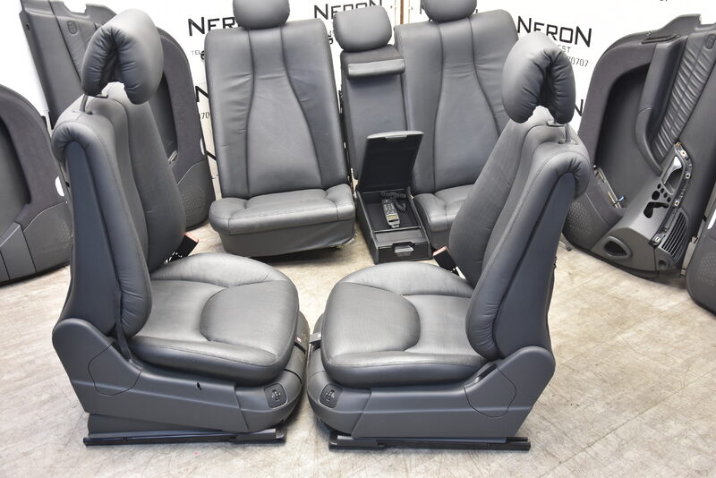Mercedes S Klasse Long W220 Innenausstattung Ausstattung Sitze Leder Bild 4