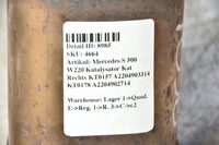 Mercedes S CL 500 W215 W220 Katalysator KT0157 A2204903314 KT0178 A2204902714 Bild 7