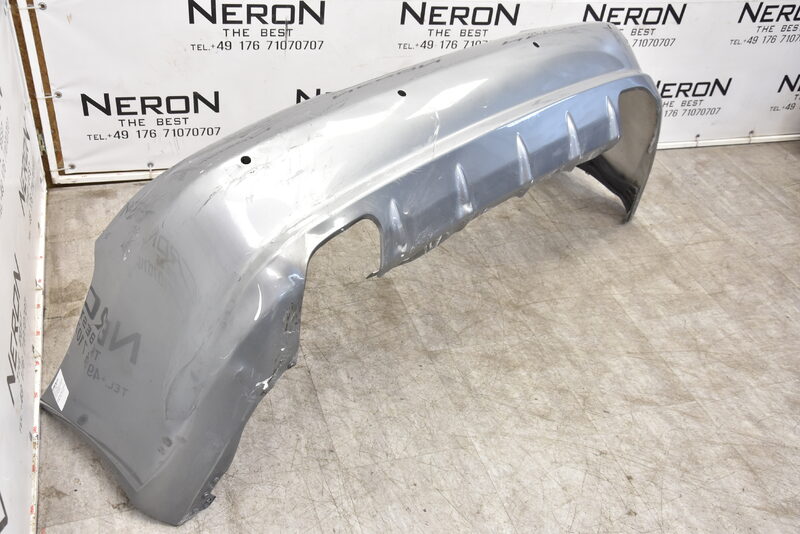 Mercedes SL R230 Mopf Stoßstange Schürze Hinten 792 Silber Bild 2
