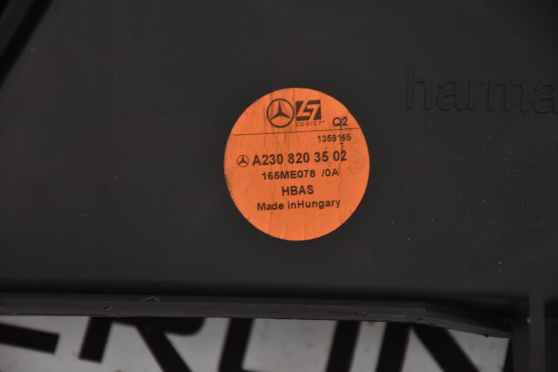 Mercedes SL R230 Subwoofer Lautsprecher Harman Kardon Logic7 A2308203502 Bild 7