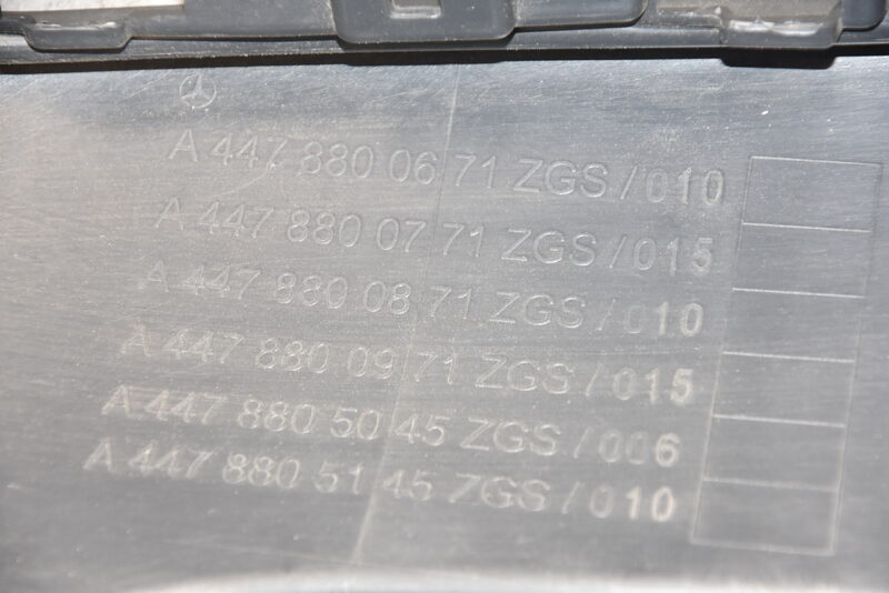 Mercedes V Vito W447 Mopf Stoßstange Schürze Hinten Unlackiert Bild 8