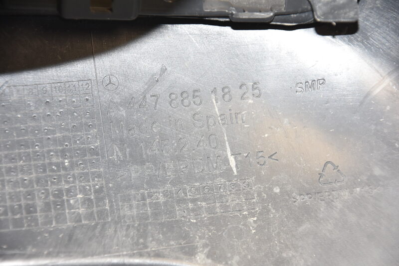 Mercedes V Vito W447 Mopf Stoßstange Schürze Hinten Unlackiert Bild 9