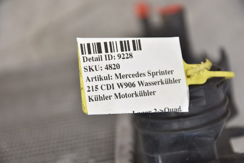 Mercedes Sprinter 215 CDI W906 Wasserkühler Kühler Motorkühler Bild 7