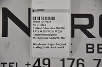 Mercedes 280 500 R171 W203 W211 W220 Getriebesteuergerät Mechatronik A2202701306 Bild 6
