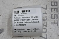 Mercedes 55 AMG W211 W219 C219 Getriebe Öl Kühler Leitung Schlauch A2115000275 Bild 9