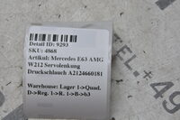 Mercedes E63 AMG W212 Servolenkung Druckschlauch A2124660181 Bild 6